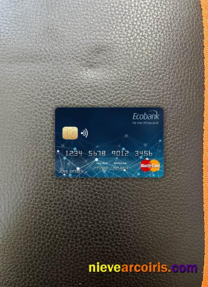 Central African Republic Ecobank  bank mastercard photolook